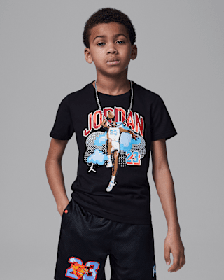 Детская футболка Jordan Customized Air Little Kids' Digi