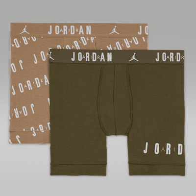 Jordan Dri-FIT Cotton Essentials Men's Flight Boxer Briefs (2-Pack)