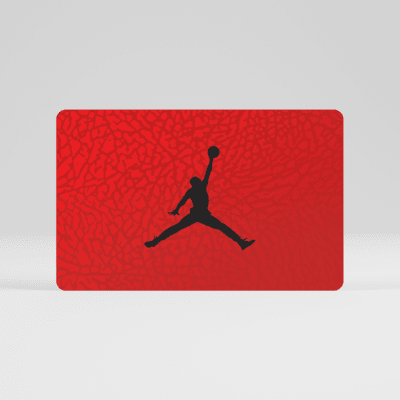 Nike Gift Card Mailed in a Mini Nike Shoebox. Nike