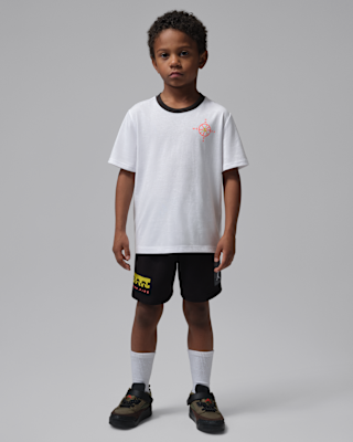 Детские шорты Jordan Little Kids' Hike Mike 2-Piece Graphic Fleece Shorts Set