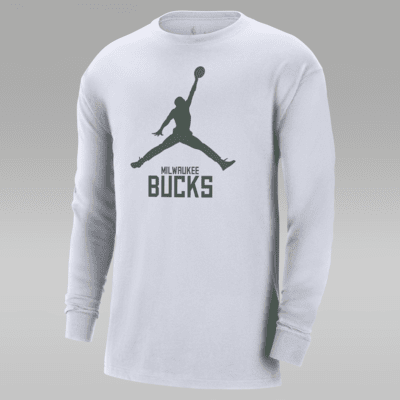 Playera jordan manga deals larga