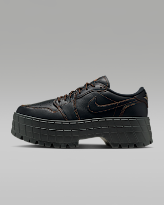 Nike Air Jordan 1 Brooklyn 低筒｜奢華全粒面皮革結合－飛梭旗艦店