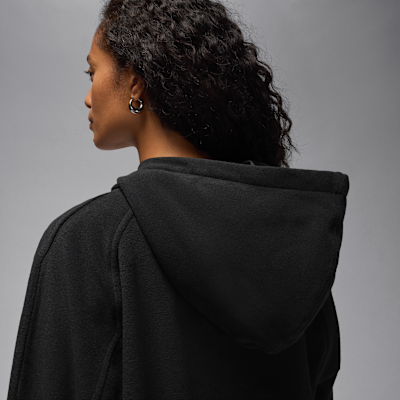 Sudadera con gorro y cierre completo para mujer Jordan Flight Fleece