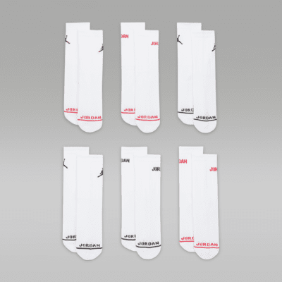Conjunto de calcetines largos para niños Jordan Legend (6 pares). Nike.com