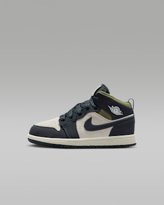 Детские кроссовки Jordan 1 Mid SE Little Kids'