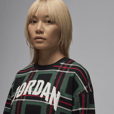 Jordan Brooklyn Fleece Women's Graphic Crew-Neck Sweatshirt