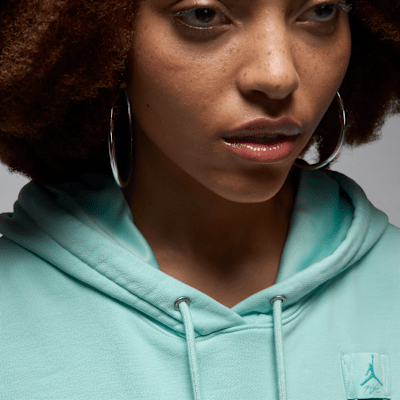 Jordan Flight Fleece Women's Satin-Lined Pullover Hoodie