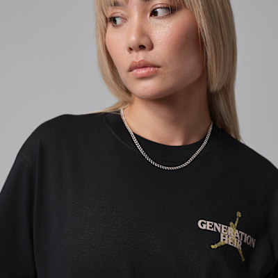 조던 스포츠 여성 드라이 핏 그래픽 티셔츠