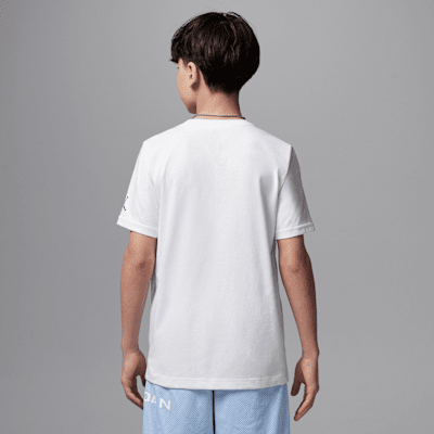Playera Fadeaway Flight Jordan para niño talla grande