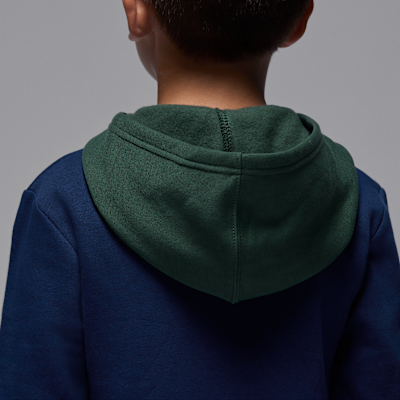 Completo in due pezzi con felpa con cappuccio e zip a tutta lunghezza Jordan Brooklyn Fleece – Bambino/a