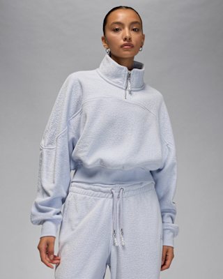 Женские  Jordan Flight Fleece Quarter-Zip Top