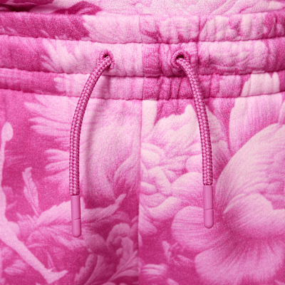 Pants con estampado floral para niños talla grande Jordan Brooklyn Essentials