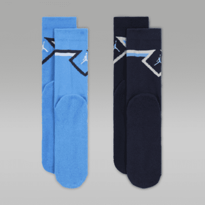 Calcetas Diamond High para niños talla grande Jordan (2 pares)