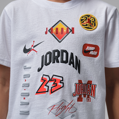 조던 리틀키즈 다이너스티 패치 티셔츠