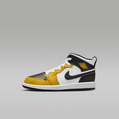 Jordan 1 mid yellow discount