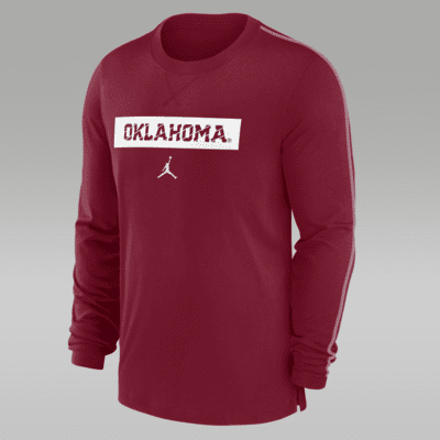 Oklahoma Sooners Sideline Player Men's Nike Dri-FIT College T-Shirt