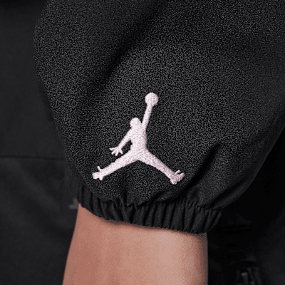 Sudadera con gorro de tejido Woven de cierre completo artesanal y funcional para niños talla grande Jordan