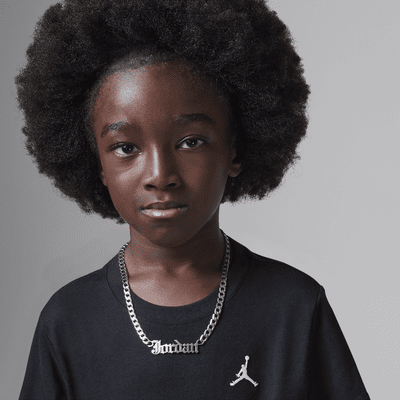 Playera bordada Jumpman Air para niños talla pequeña Jordan 