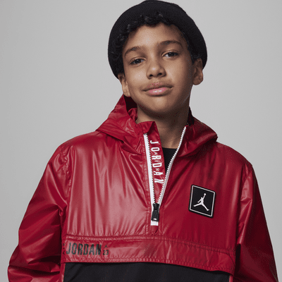 Jordan Half-Zip Windbreaker Older Kids' Jacket