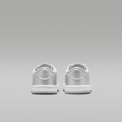 Jordan 1 Retro Low "Silver" Baby/Toddler Shoes. Nike.com