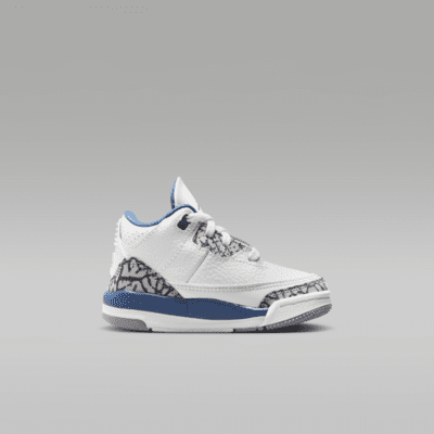 Jordan 3 Retro 嬰幼兒鞋款。Nike TW