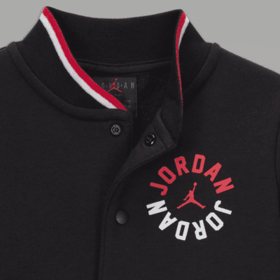 Tvådelat set med bomberjacka Jordan Jumpman för baby (12–24 mån)