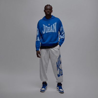 Jordan Brooklyn Sudadera con capucha de estilo universitario - Hombre