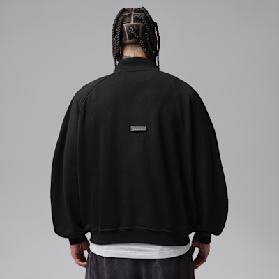 Jordan Flight Fleece Çeyrek Fermuarlı Erkek Üstü görsel 2