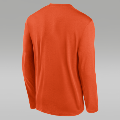 Florida Courtside Basketball Shootaround Legend Men's Jordan Brand Dri-FIT College Long-Sleeve T-Shirt