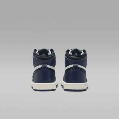 Jordan 1 Retro High OG "Midnight Navy" Little Kids' Shoes