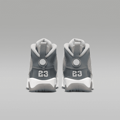 Tenis para niños grandes Air Jordan 9 Retro "Cool Grey"