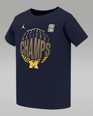 Детская футболка Michigan (Men's Team) Baby/Toddler Jordan College