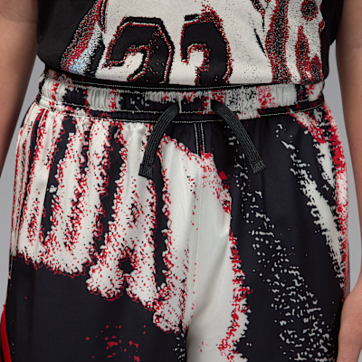 Jordan Sport Big Kids' Dri-FIT Printed Woven Diamond Shorts