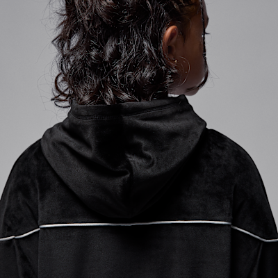 조던 마운틴사이드 주니어 벨루어 풀오버 후디