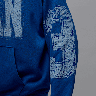 Jordan Brooklyn Sudadera con capucha de estilo universitario - Hombre