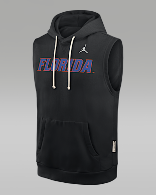 Мужское худи Florida Sideline Jordan Brand Dri-FIT College Sleeveless Pullover Hoodie