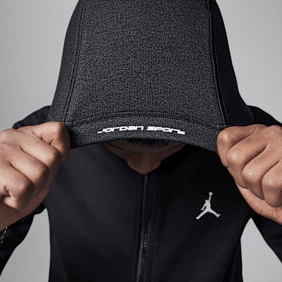 Jordan Dri-FIT Sport Statement Hoop Fleece-Kapuzenjacke (ältere Kinder)