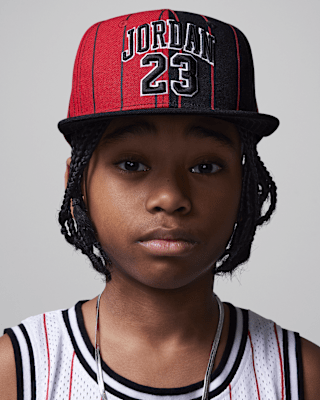 Детская кепка Jordan Big Kids' Jersey Flat Brim Cap
