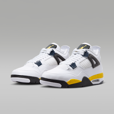 Кроссовки детские Jordan 4 Retro, Tour Yellow, фото 5