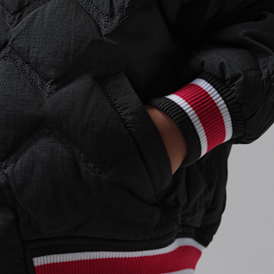 조던 리틀키즈 셔닐 후드 봄버 재킷