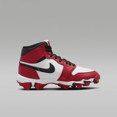 Jordan 1 Mid Little/Big Kids' Cleats