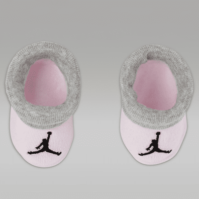 Jordan Baby (0-9M) Hat and Booties Set