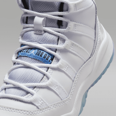 Tenis para niños de preescolar Air Jordan 11 Retro "Legend Blue"