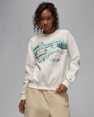 Женский свитшот Jordan Brooklyn Fleece Crew-Neck