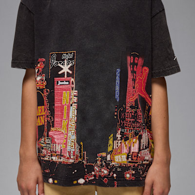 Jordan Big Kids' Night Lights T-Shirt