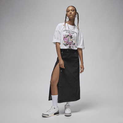 T-shirt à motif oversize Jordan pour femme