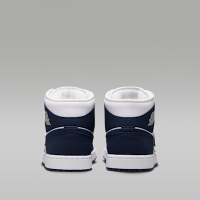 Jordan Air Jordan 1 Mid Erkek Ayakkabısı görsel 6