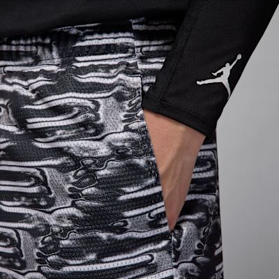 Jordan Sport Men's Dri-FIT Printed Mesh Shorts