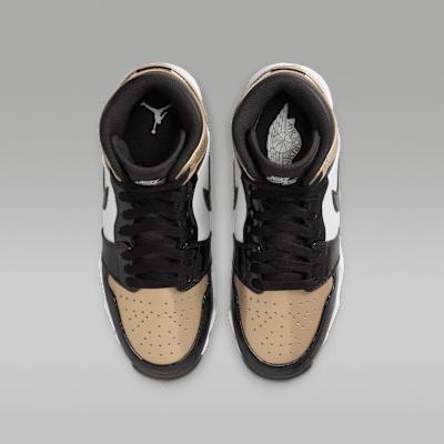 Jordan 1 Mid Little/Big Kids' Cleats
