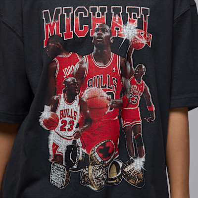 Jordan Women's Oversized Short-Sleeve Graphic T-Shirt